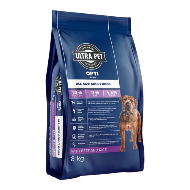 Ultra Dog Optiwoof Adult Beef & Rice 20kg