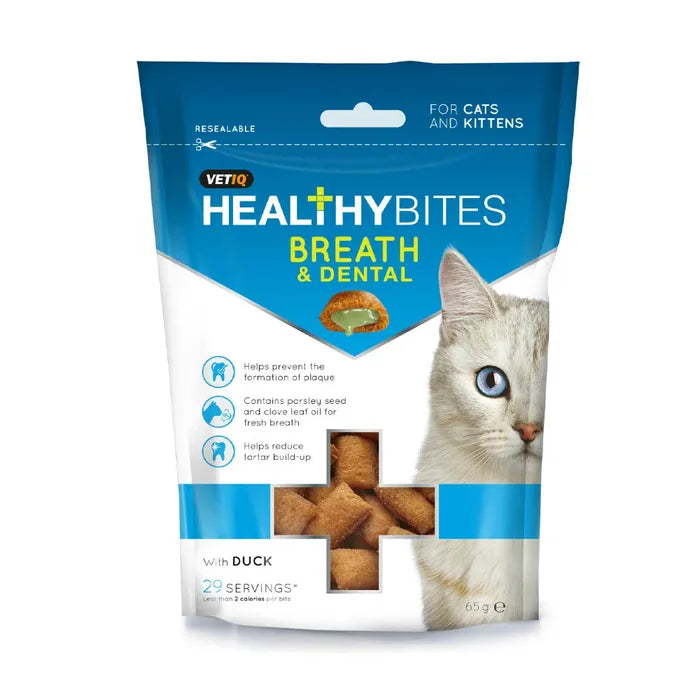 VETIQ Healthy Bites Breah& Dental Duck 65g