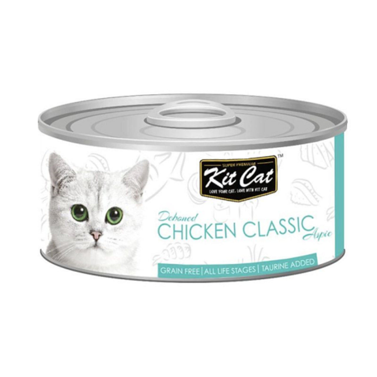 Kit Cat Deboned Chicken Classic Aspic 80g Cat Food