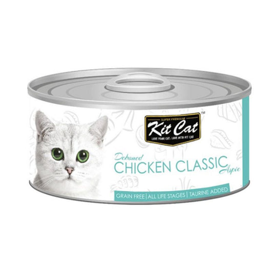 Kit Cat Deboned Chicken Classic Aspic 80g Cat Food