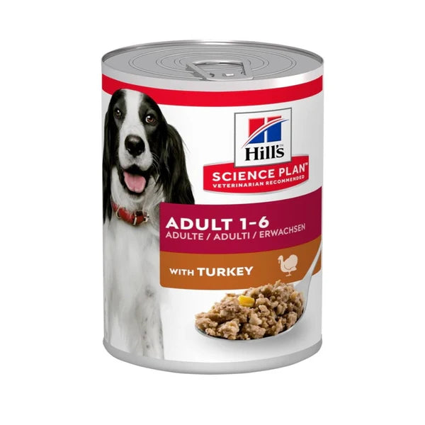 Hill's Science Plan Canine Adult Turkey Canned 370g