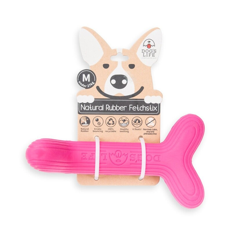 Dogs Life Large Rubber Toy pink