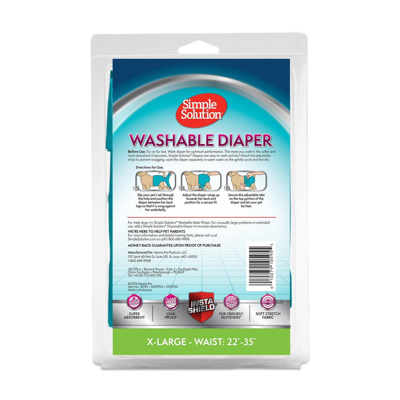 Simple Solution Bramton Diaper Garment Extra Large