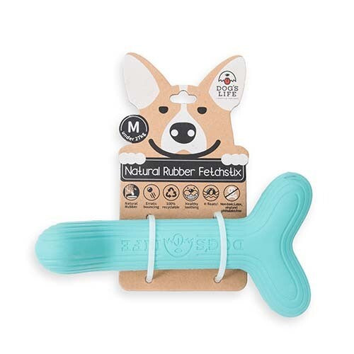Dogs life fetch stick M turquoise