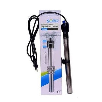 Stainless steel aquarium heater 200W