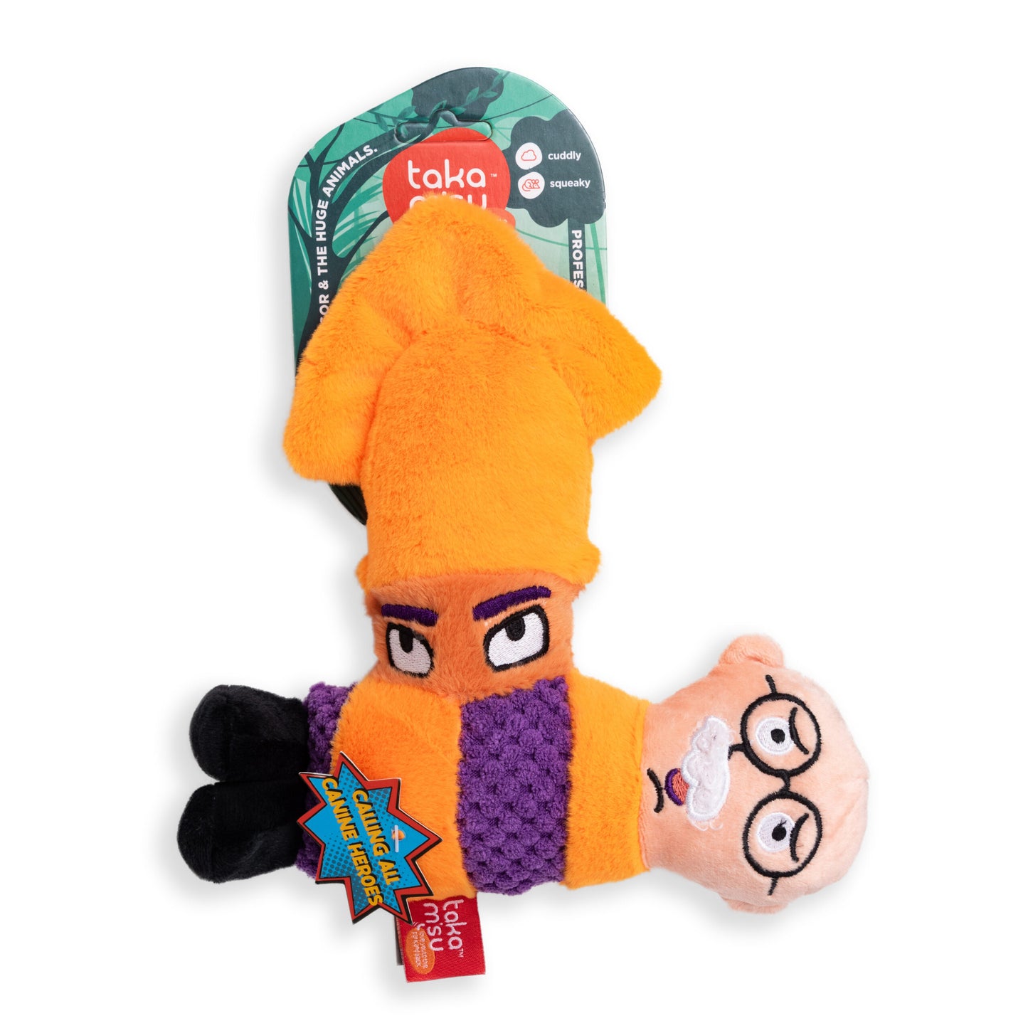 Dogs life plush toy profeser vs squid