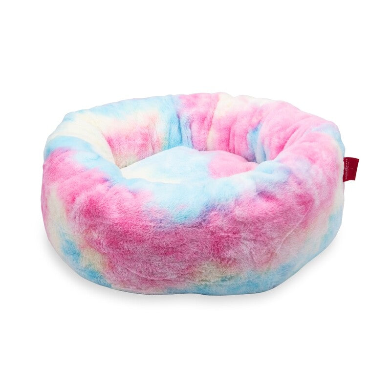 Dogs life rainbow cuddler bed L