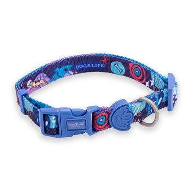 Dogs life designer pooch enjoy the universe blue L