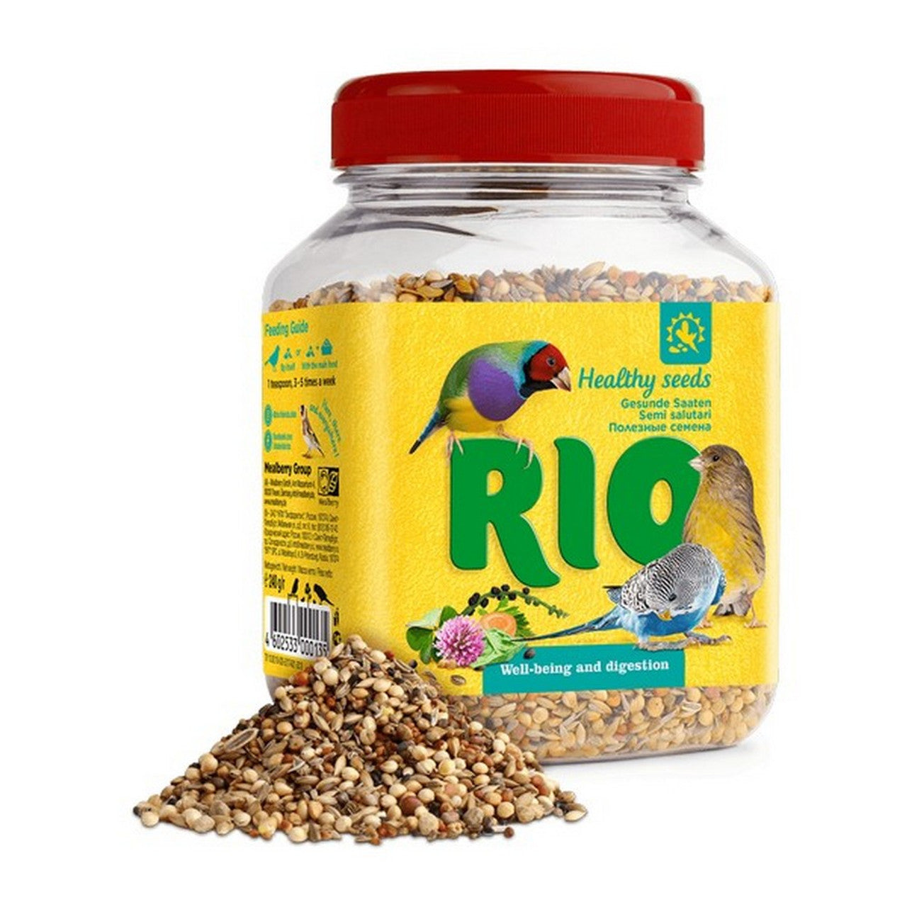 RIO HEALTHY SEEDS NATURAL TREAT ALL BIRDS 240G