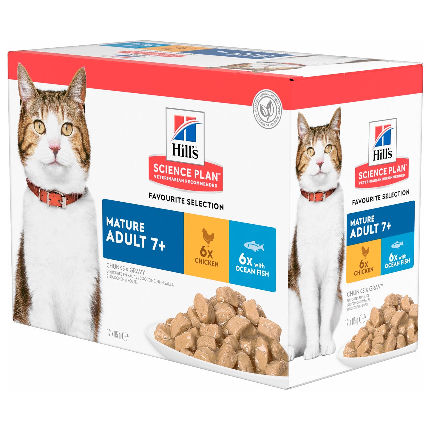 Hills science plan mature adult chicken and ocean fish 12x 85g