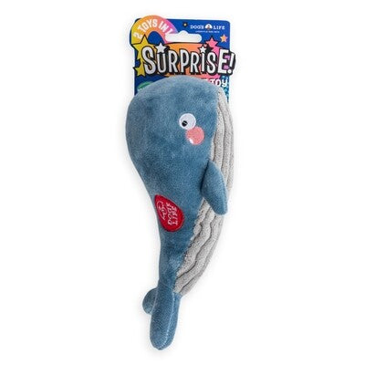 dogs life surprise whale