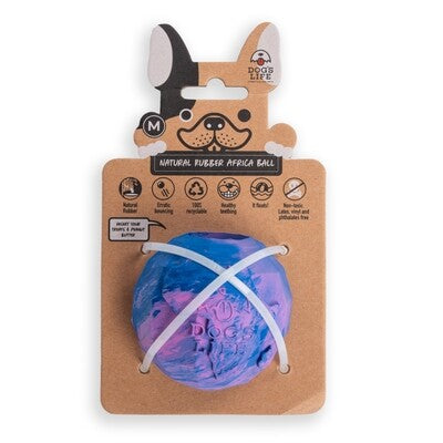 dogs life purple ball S