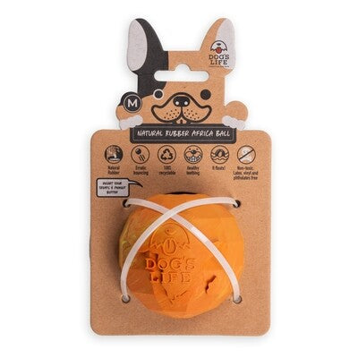 dogs life orange ball S
