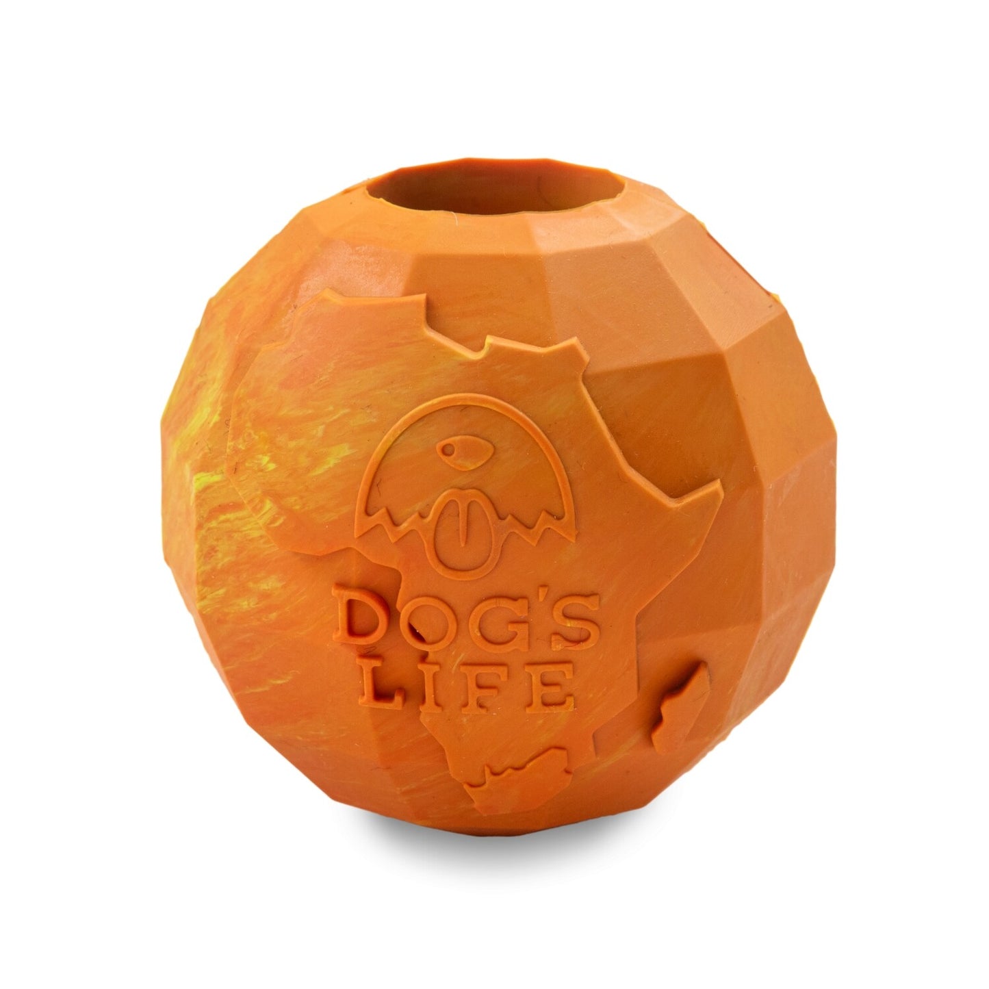 dogs life orange ball S
