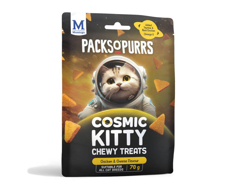 Montego packs o purrs kitty treats chicken 70g