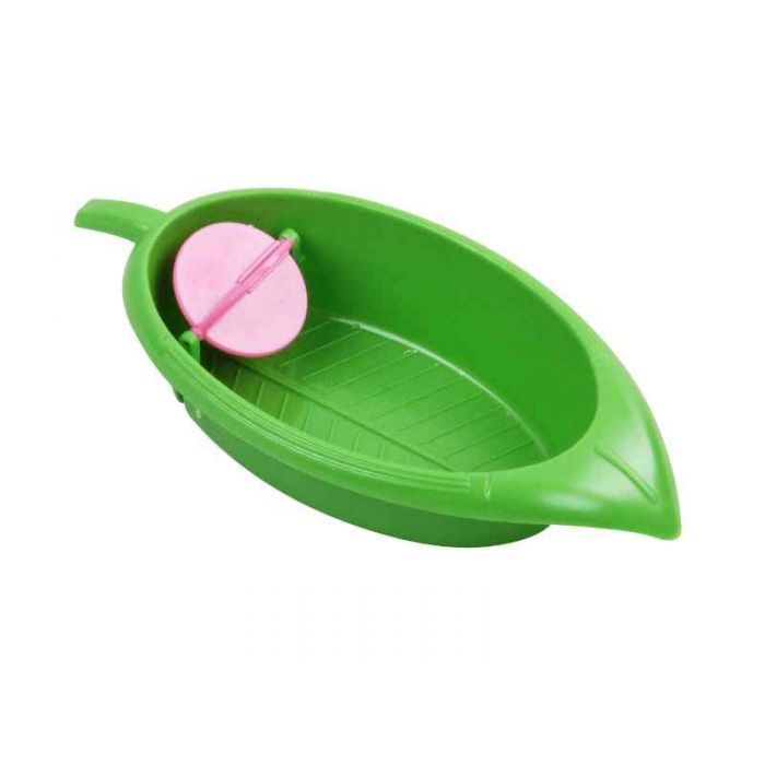 Pawise leaf shape bird bath