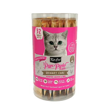 Kit Cat Purr Puree Plus+ Chicken & tuna Urinary Care Cat Treats