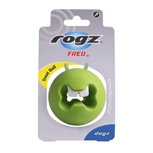 Rogz fred treat ball lime med