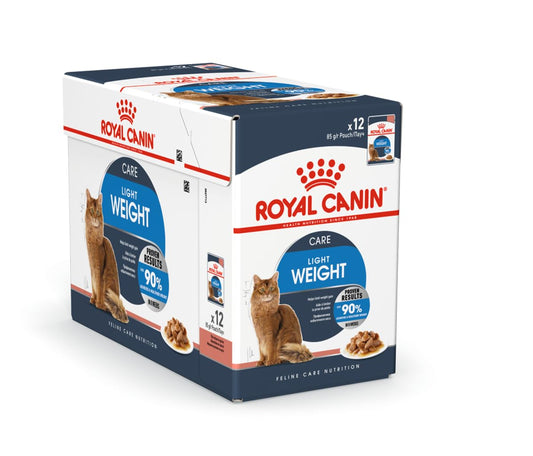 Royal canin light weight care wet box cat 12x 85g