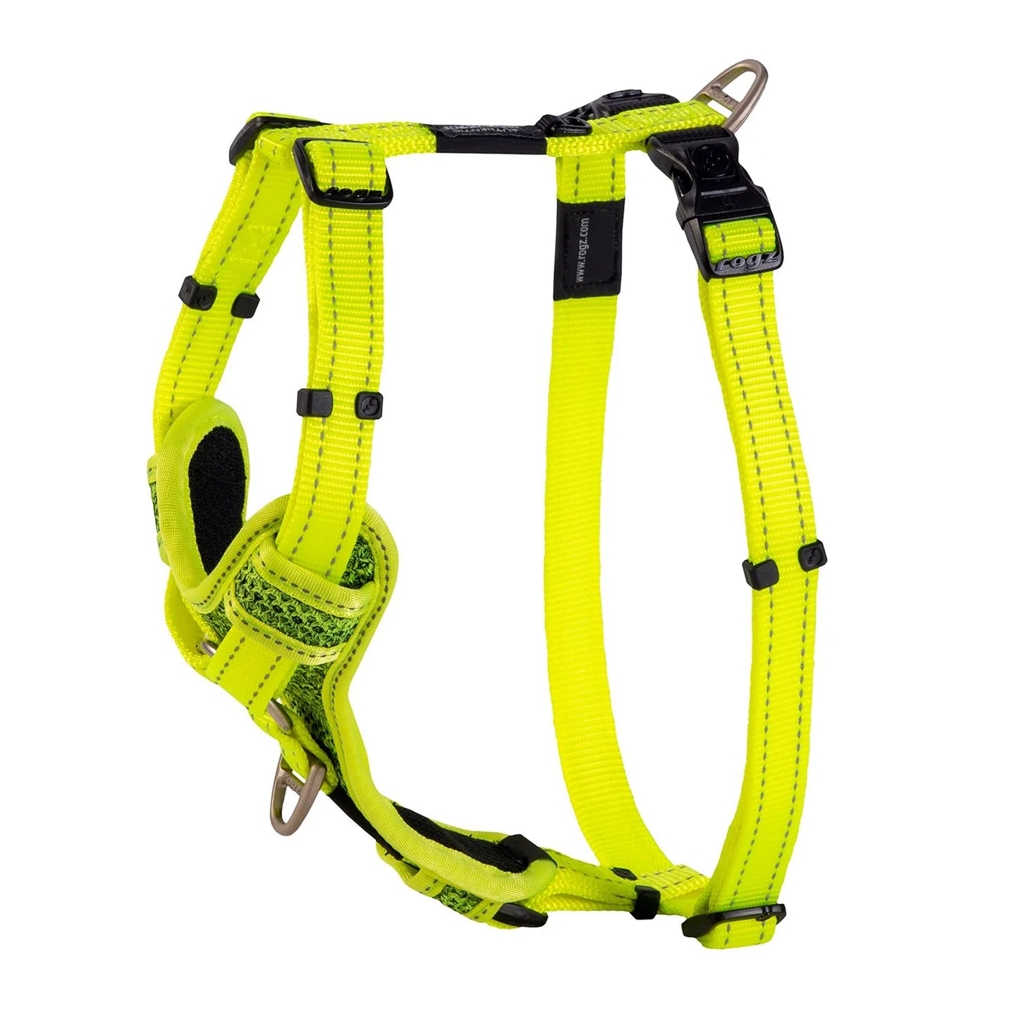 Rogz control harness dayglo XL