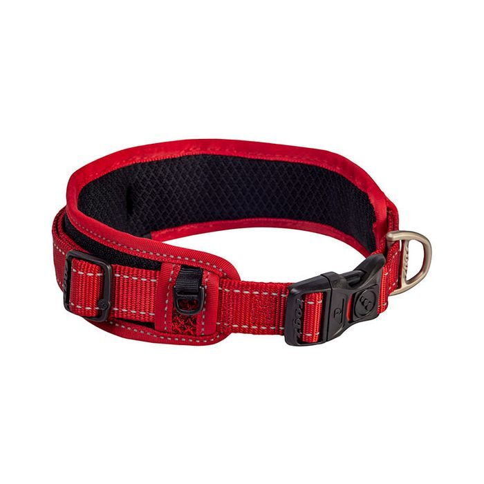 Rogz padded collar red XL