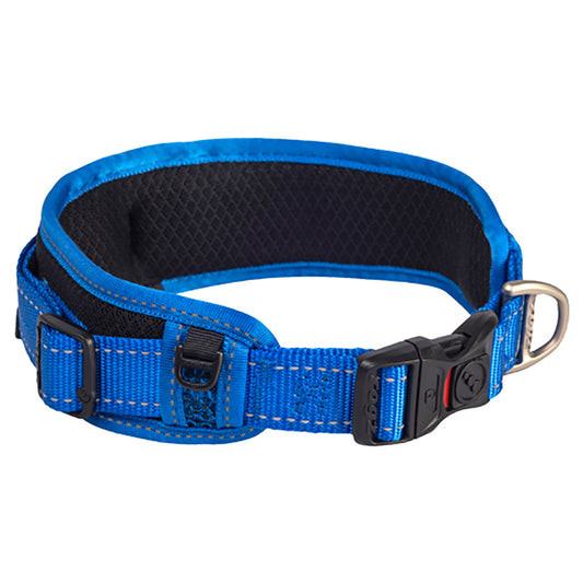 Rogx classic padded collar blue XL