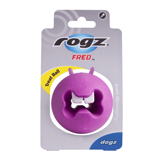 Rogz Fred Treat Ball pink Medium