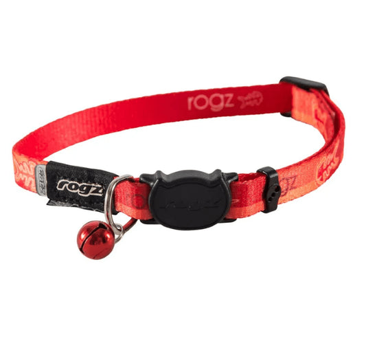Rogz cat collar kiddy cat xs fishbone