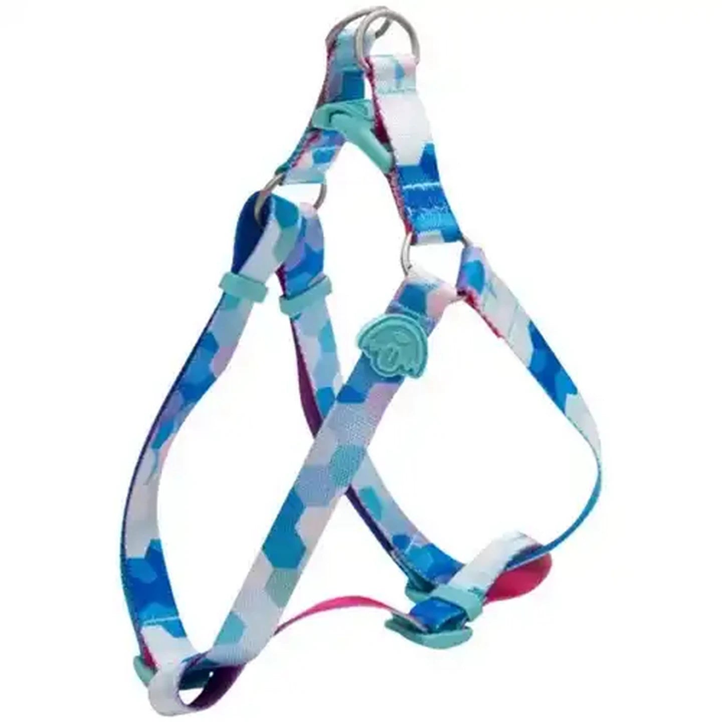 Dogs life designer pooch harness hex gradient XL