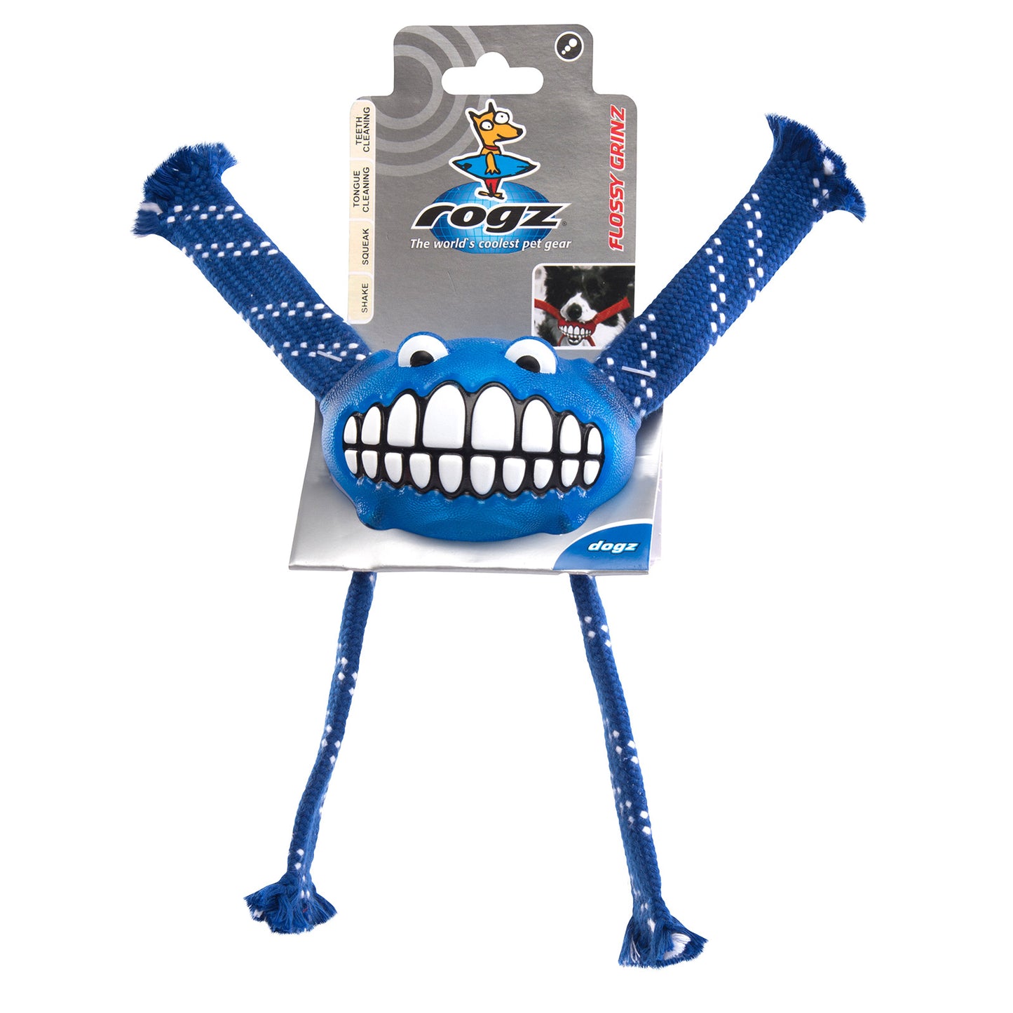 Rogz Flossy Grinz Small blue