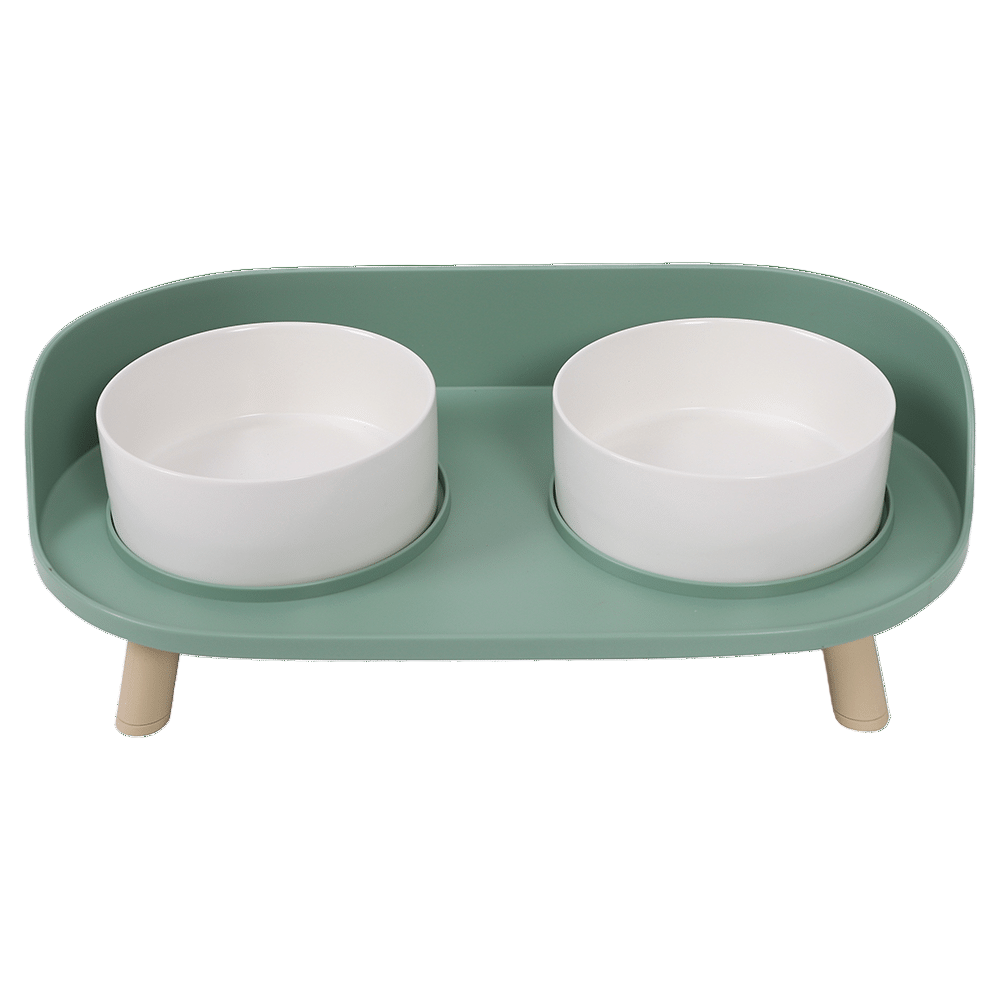 M-pets Double bowl feeder