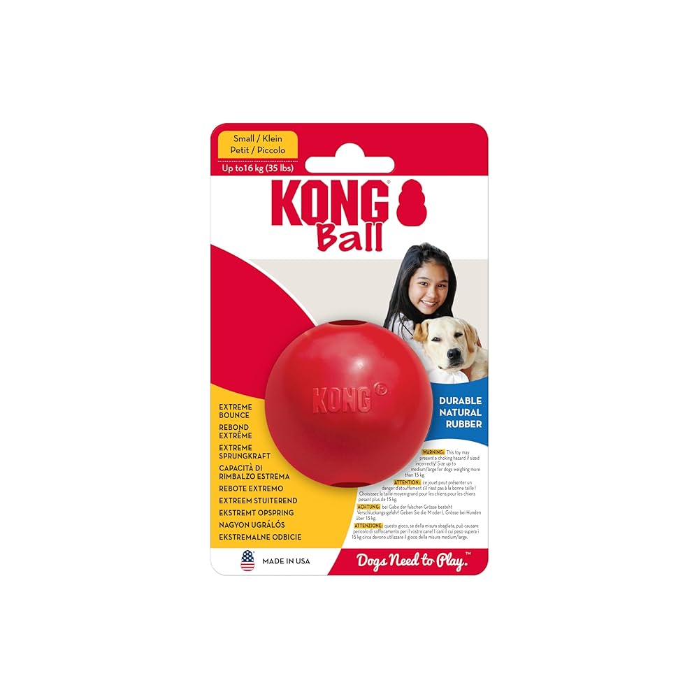 Kong Extreme Bounce Ball Red small