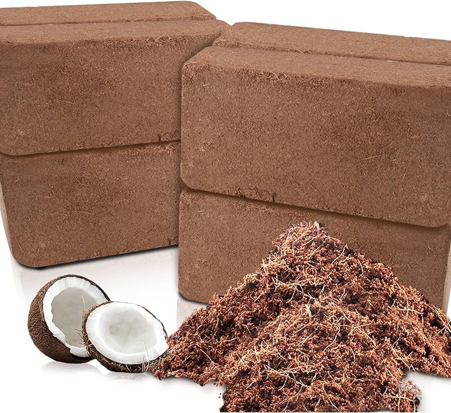 Giangarden compressed coconut brick 1L