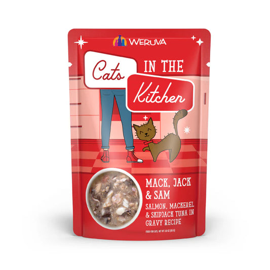 Weruva Mack, Jack & Sam Cat Food Pouch