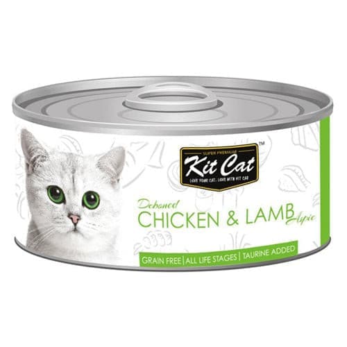 Kit Cat Deboned Chicken & Lamb Aspic 80g Cat Food