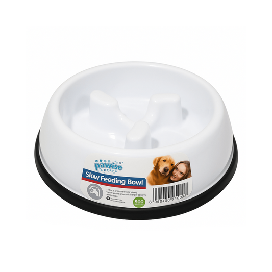 Pawise dog bowl slow feeder 1000ml