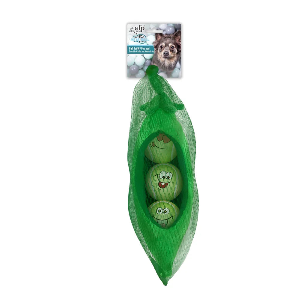AFP tennis ball peas