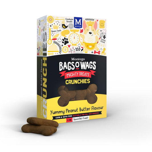 Montego bag o wags crunchies peanut butter 2kg