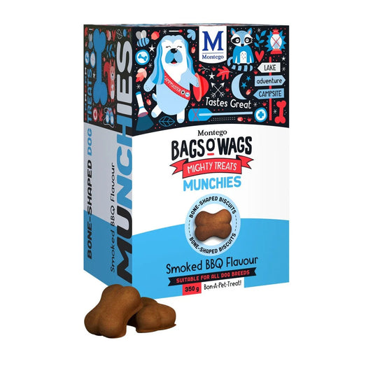 Montego bag o wags munchies BBQ bones 350g