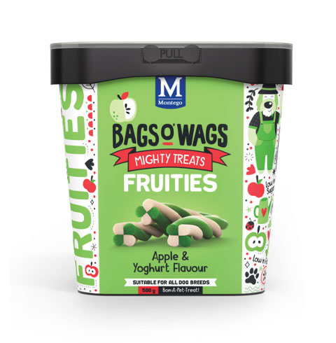 Bags O' Wags Fruities Dog Treats 500g