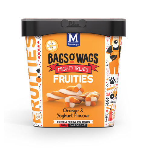 Bags O' Wags Fruities Dog Treats 500g