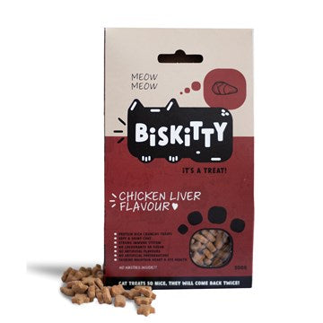 Biskitty chicken liver flavour 200g