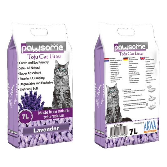 Tofu cat litter Lavender 7L
