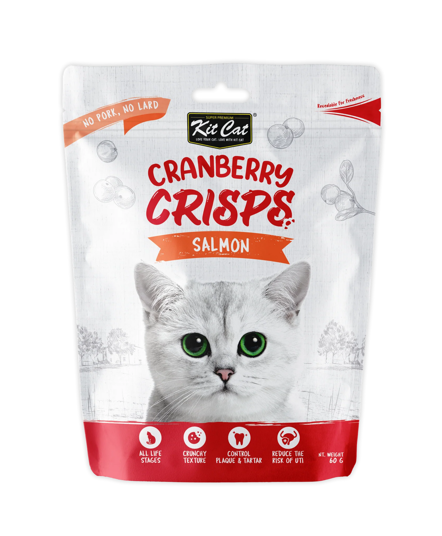Kit cat cranberry crisps 60g