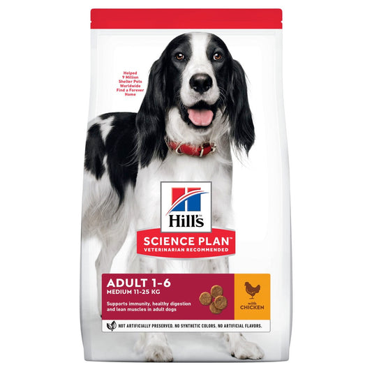 Hill's Science Plan Chicken Medium Adult Dog Food 2.5kg