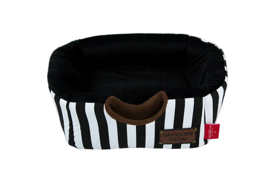 Dogs life cat cube black stripes