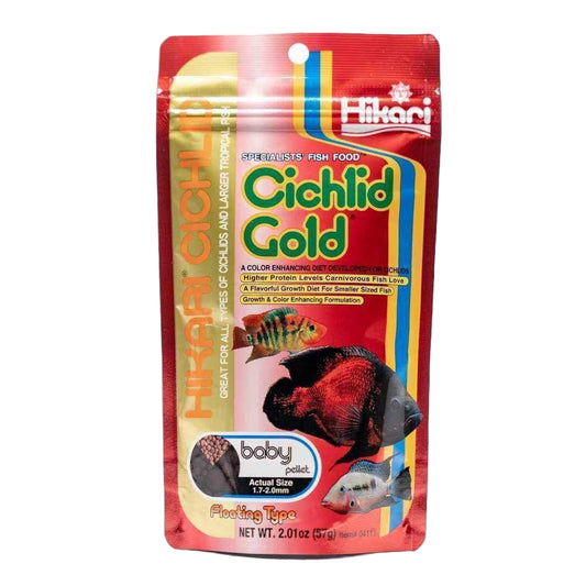 Hikari Cichlid Gold Floating Pellets Large 57g
