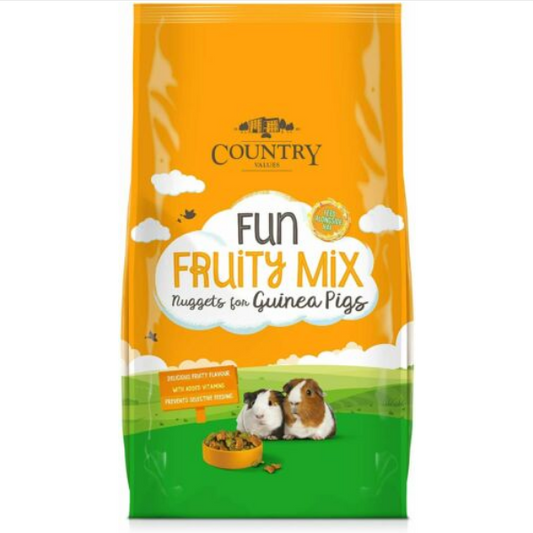 Country value fruity guinea pig nuggets 1.5kg