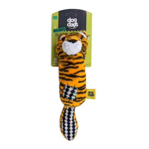 Dogs life toy long tail tiger