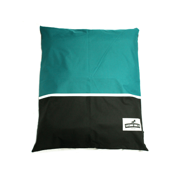 dogs life dog bed cushion catching zzzz blue M